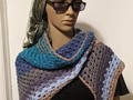 Crochet Wrap Openwork Prayer Shawl Lightweight 25 x 50 inches via Etsy SympathyRTs
