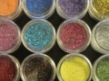 Nail Art Supplies: 12 Color Glitter Sparkle Powder