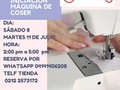 Muselina anuncia cupos disponibles Seminario de iniciación máquina de coser.   Tenemos dos fechas disponibles  Sábado 8 de Julio Hora:  9:30 AM a 12:30 pm  Martes 11de Julio  Hora 2:00 pm a 5:00 pm   Aprenderás: Enhebrar la máquina Llenar bobina Realizar: costura recta zigzag y francesa  Pegar: cierre, sesgo y elástico Hacer ojal  Conocer todas las puntadas de tu máquina.  Reserva tu cupo por Whatsapp  📱 04141406208  ☎️ Telf tienda 0212 2573172  #abcdelamaquina #costura #costurerasvenezuela #corteyconfeccion #corteycostura #hazlotumisma #aprendeyemprende #merceriasencaracas  #acoser #ilovecoser #merceriasencaracas #mercerias