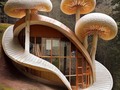 Mushroom Forest Houses 🍄🌳 Design generated in Midjourney AI by @designmidjourney __________ #ArchitectureNow All materials presented on this site are Ⓒcopyrighted and owned by the creators listed above.