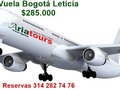 Vuela de Bogotá Leticia $285.000. Info y reservas 314314 2827476 Of calle 14 Nº 14 - 21 centro Granada. #AriatoursTeLleva.