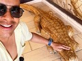 ¡𝗤𝗨𝗘́ 𝗡𝗘𝗖𝗘𝗦𝗜𝗗𝗔𝗗! • Las Tablas, Panamá • Julio 2023 . . . . . . #arielbedoya #panama #lastablas #cocodrilo #animal #madera #arte #lagarto #crocodile #woodart #me #selfie #happy #life #man #alive #yo #feliz #vida #blessed #cool #fun #trip #summer #summervibes #instagood #instagram #instadaily #picoftheday #pictureoftheday