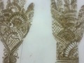 Mehndi design on paper