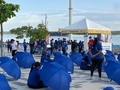 Estación de la salud en el gran malecón del río #NoTeRelajes