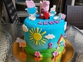 Peppa Pig celebra el cumpleaños de Léna! Feliz cumpleaños N°2!. Cotizaciones a hola@cakeatelierpty.com 🐷🎉🐖🐷🎉🐖🐷🎉🐖🐷🎉🐖 #cakeatelierpty #clayton #claytonplaza #panama #panamacity #ciudaddelsaber #pty #panamacakes #fondant #customcakes #3D #birthdaycake #birthdaygirl