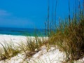 Beaches of white sand in Destin Florida