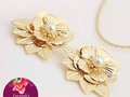 🌸🌸Gorgeous 18k gold plated earrings 🌸🌸 🎁🛍Haz tus pedidos !!! 📲829-723-0854