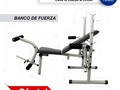 BANCO MULTIFUERZA FITNESSRISK • Estructura Metálica de Alta Resistencia. • Barra Asegurable. • Pintura Electrostática. • Extensión de Piernas. • Peso Máximo Usuario 90 kg. • Capacidad de Carga 70 Kg. • Pines de Seguridad. • línea: Hogar. • Uso: Normal. • Tiene un año de garantía. • Mantenimiento Gratis a los 6 meses. • Si vive en Medellín se lo llevamos Gratis Hasta la puerta de su casa.  Equipos de Gimnasio  Cardio / Fuerza / Accesorios / Bicicletas... Los Esperamos en nuestro Almacén Ubicado  Cra 52. No. 56 - 11 Carabobo.  Tel. (4) 513 07 44  Cel. 300 275 3192 #fitnessrisk