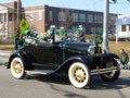 Antique Car Showing In Parade