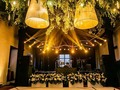 Un escenario pensado en mostrar un gran show juntos con la orquesta y dj para una gran boda 🎚️🎚️🎚️  #lighting #lights #show #obsidian #stagelighting #settingUP #weddingplannercartagena #stagedesign