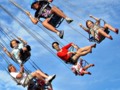 The Wave Swinger Ride at the County Fair