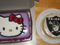 Hello Kitty Meets the Oakland Raiders