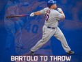 Bartolo Colón lanzará el primer lanzamiento el 7 de mayo en el Citi Field.  El 7o aniversario de su jonrón.