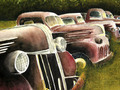 Oldies but goodies - Old Truck Watercolor painting