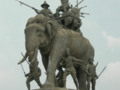 Queen Suriyothai War Elephant Statue