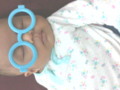 sleep baby eye glass