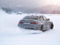 Bring on the drift. #BMWMrepost @the__thomson @bmwswitzerland  BMW M3 Competition Sedan with M xDrive:  Fuel consumption in l/100 km (combined): 10.1-10.0 (WLTP);  CO2 emissions in g/km (combined): 230-228 (WLTP)   Further information:   Acceleration (0-100 km/h): 3.5 s. Power: 375 kW, 510 hp, 650 Nm. Top speed (limited): 250 km/h (with optional M Drivers Package: 290 km/h).  #BMWM #drift #snowyday #Switzerland #mountains