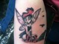 my emo tinkerbell tattoo