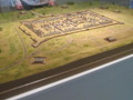 Model of the old fort at Greenville, Ohio