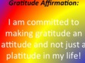 Gratitude Attitude