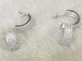 Aretes de plata italiana 925, solo 10 unidades disponibles, no te quedes sin los tuyos.