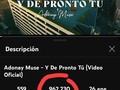 Vamos rumbo al millón!! 🚀🚀  adonaymuse 🎤 MundoChannels 🌎