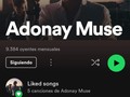 En Spotify ya son 16K !! 🚀🚀   🔗  adonaymuse 🎤🇨🇱 MundoChannels 🌎